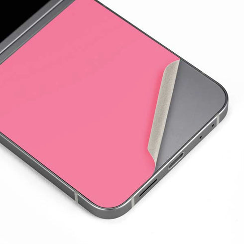 Bubble Gum Pink Galaxy Z Flip6 Skin